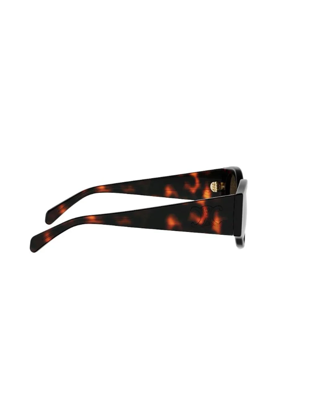 New CELINE Women's Sunglasses Acetate Frame TRIOMPHE STAMP CL40341U 52F 50 Round